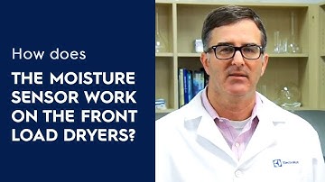 How Does the Moisture Sensor Work on Front Load Dryers?