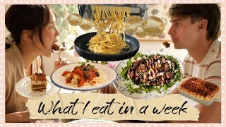 What I Eat In A Week:ONLY ITALIAN for a week straight