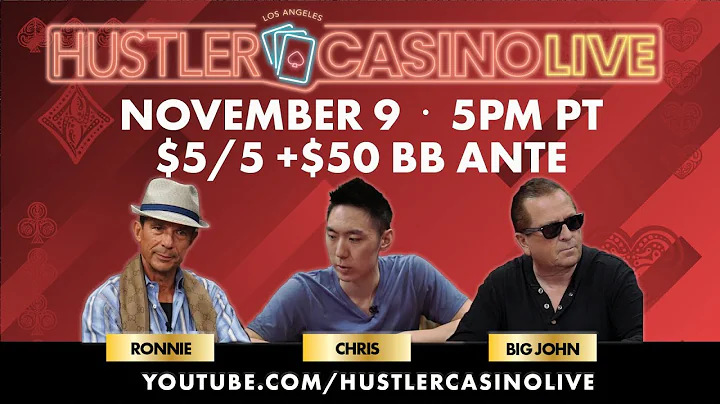 Ronnie, Luda Chris & Big John Play $5/5/50 Ante Game - Commentary by RaverPoker