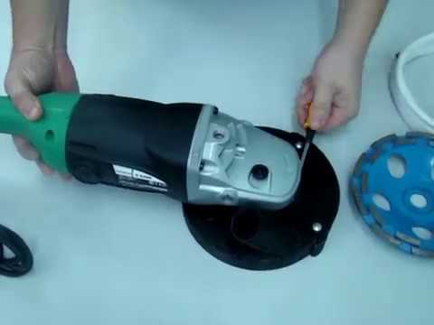 Кожух пылеотводящий (подходит к УШМ Hitachi 230mm) AVA 180H-1