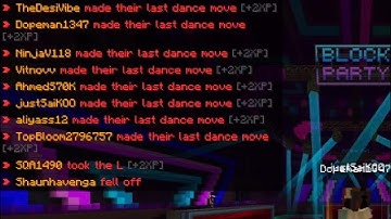 Fastest Hive Block Party game ever-world record