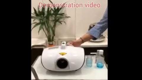FOG machine | demonstration video | disinfectant machine | automatic