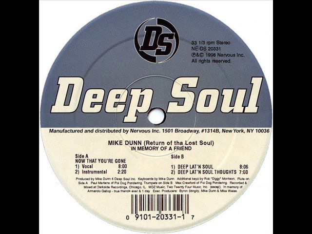 MIKE DUNN "DEEP LAT'N SOUL"