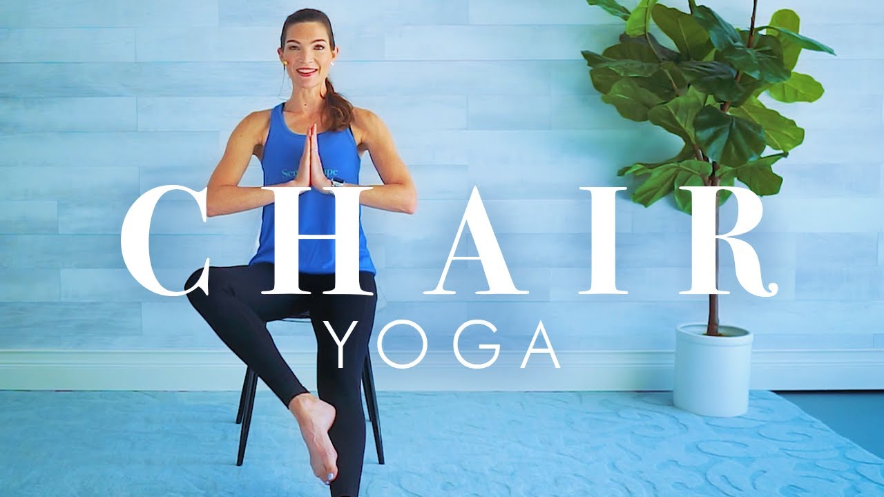 Elegant Best Yoga Position YouTube Thumbnail | YouTube Vorschaubild Template