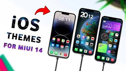 😱🔥 3 AMAZING iOS Inspired Themes For Miui 14 || iPhone themes for miui 14
