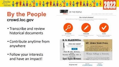 Virtual Volunteering with By the People: Explore, Transcribe and Learn