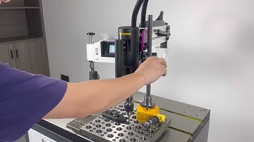 Servo Electric Tapping Machine For Drilling#tappingmachine #cnc #cncmachine