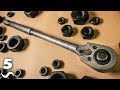 Making a Socket Wrench from Damascus Steel! Part 5