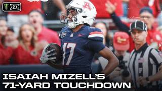 Arizona Isaiah Mizell's EXPLOSIVE 71-Yard TD vs. Iowa State | 2026 Monster Energy Big 12 Football