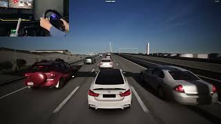 M4 Cutup, CAMMUS C5 Gameplay! Assetto Corsa! Swim Servers! Traffic!