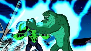 Takım Tennyson Vs Ultimate Aggregor Ben 10 Ultimate Alien Hd