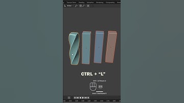 Blender trick for copy and paste modifier   #tutorial #blender #blender3d#blendertips