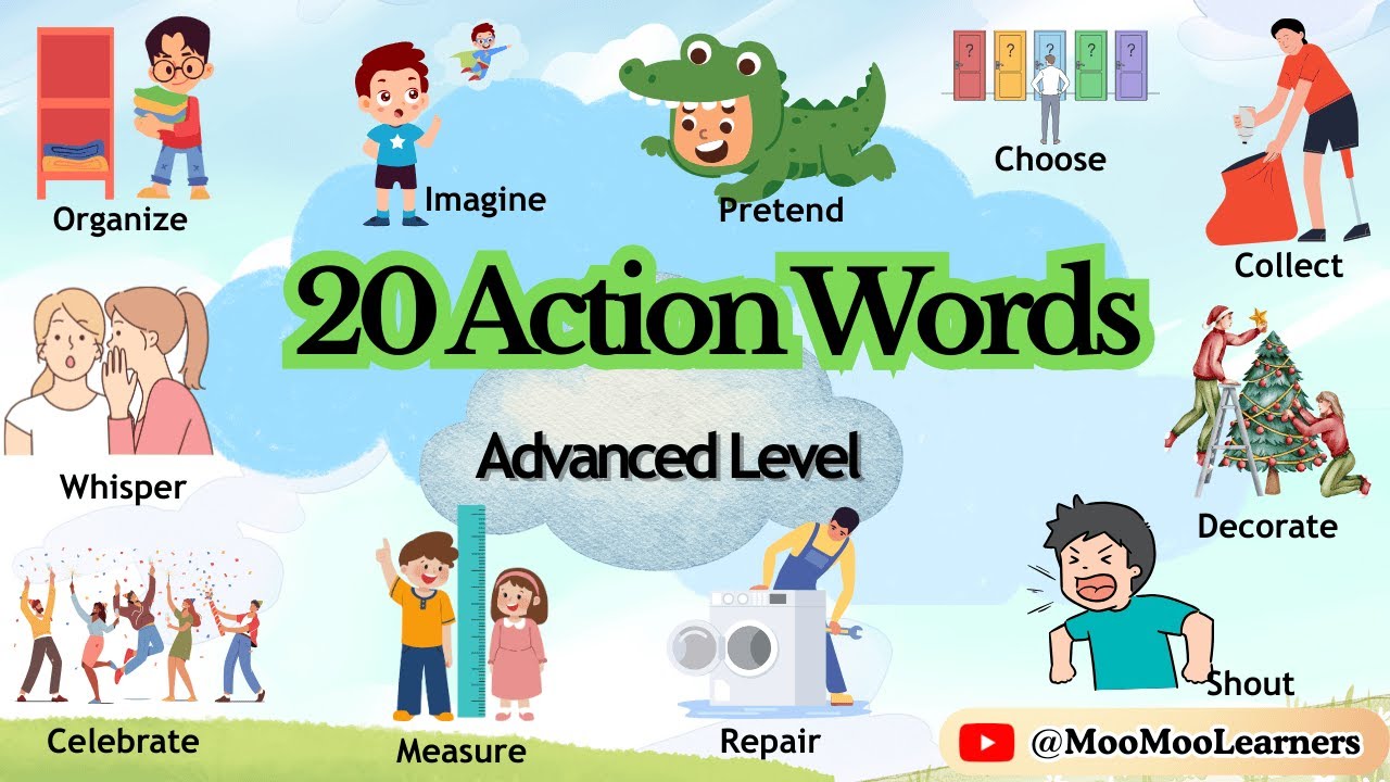 Advanced English Verbs|ActionWords for Fluent Speaking |PowerfulVerbs ...