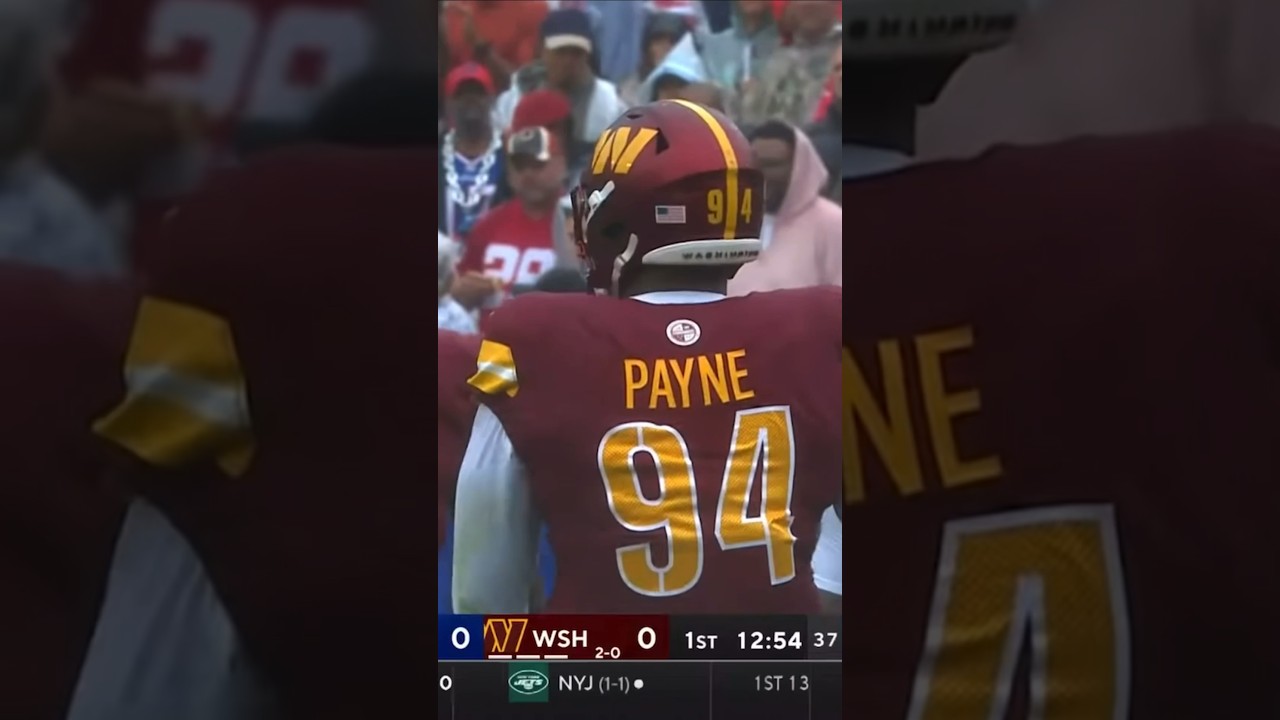 Daron Payne is a BEAST