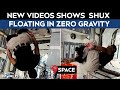 Indian Astronaut Shubhanshu Shukla Shares New Video Of Him In Space