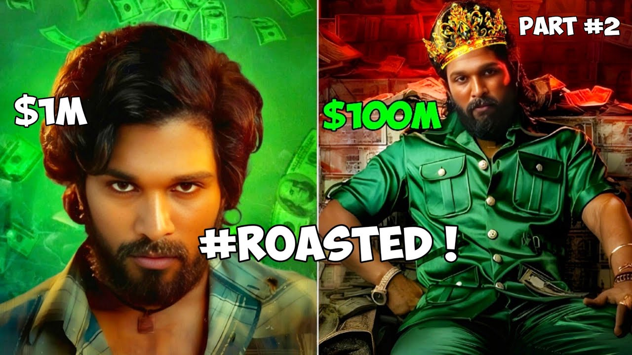 Pushpa 2 roasted | "പൊങ്ങത്തില്ലടാ" 😂 | 