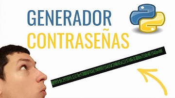 GENERADOR DE CONTRASEÑAS PYTHON SENCILLO