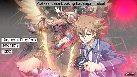 Aplikasi VBNet Jasa Booking Lapangan Futsal (Visual Studio 2015)