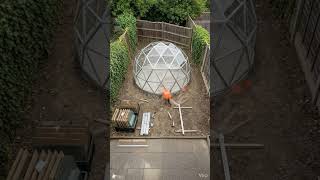🌿 Halaman Terbengkalai Disulap Jadi Keren dalam 24 Detik#shorts #timelapse #satisfying #backyard