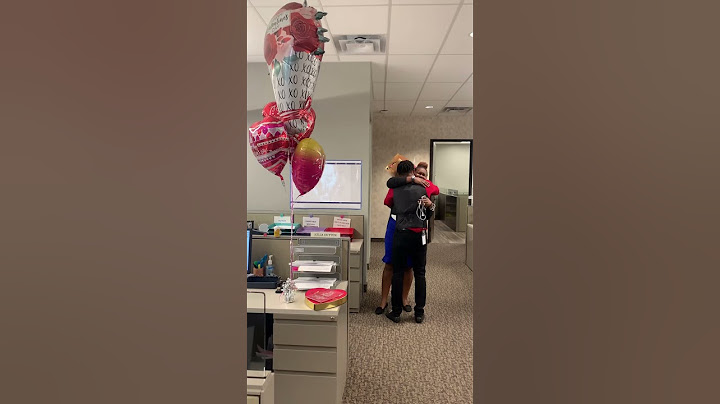 MY HUSBAND SURPRISED ME AT WORK FOR VALENTINES DAY! ❤️