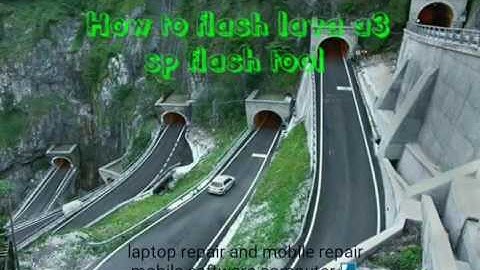 How to flash lava a3