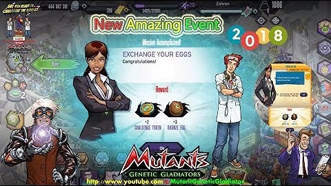 Mutant Genetic Gladiator : Exchange Your Eggs "How to Completed The Task"