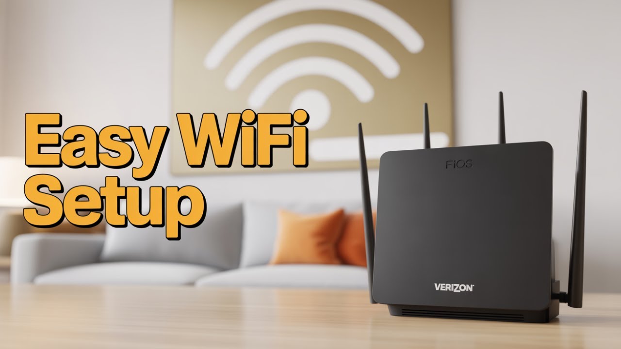Verizon Fios Router Configuration Verizon Fios How To Setup WiFi? Configure Fios Router - WiFi Setup Step ...