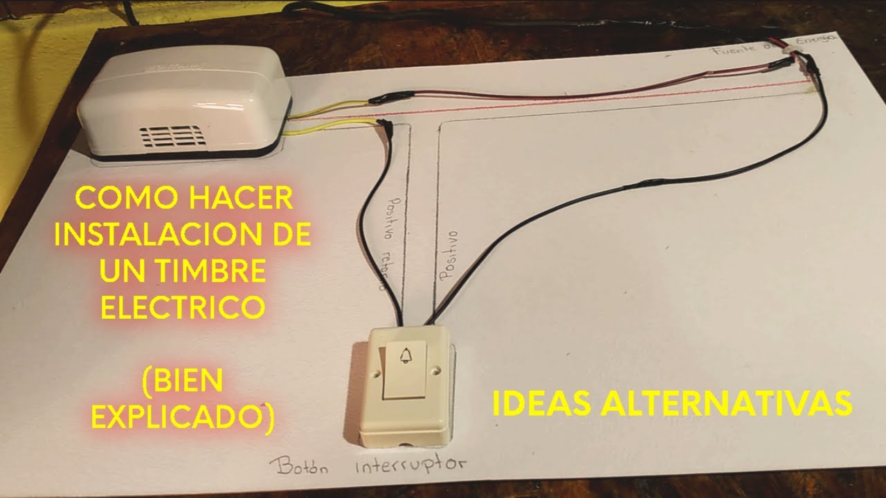 Cómo Instalar un Timbre 