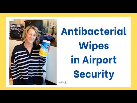 ✈️ Travel Tips for Antibacterial Wipes in Airport Security