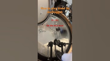 How to play Bleed by Meshuggah