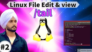 Tail command In Linux  In Hindi | Linux File Edit And View | Linux Commands | class #2