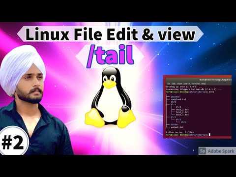 Tail command In Linux  In Hindi | Linux File Edit And View | Linux Commands | class #2
