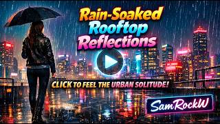Rain-Soaked Rooftop Reflections