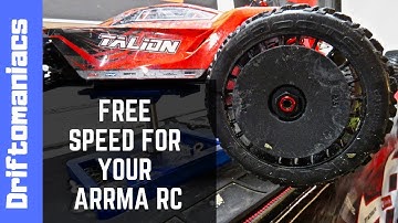 Free Speed! How To Setup Arrma Throttle End Points