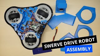 Differential Swerve Drive Robot Assembly