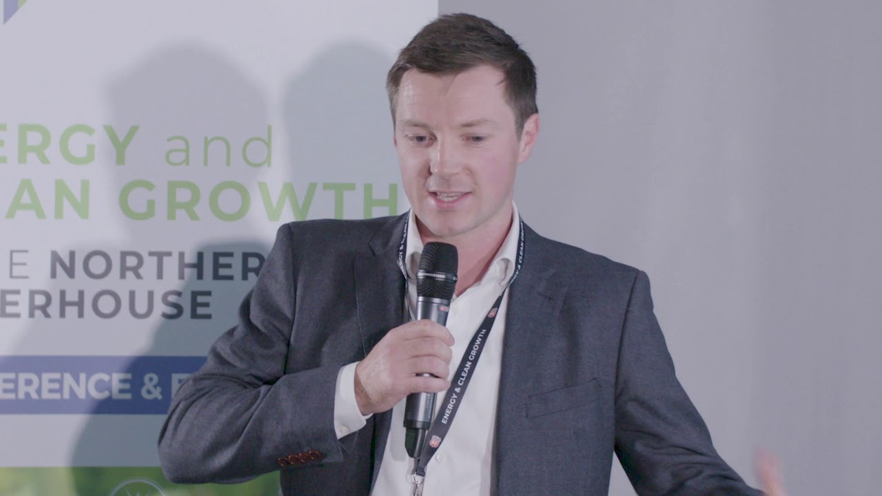 Innovation Zone: Pete Andrews. Energy and Clean Growth in the Northern Powerhouse conference.