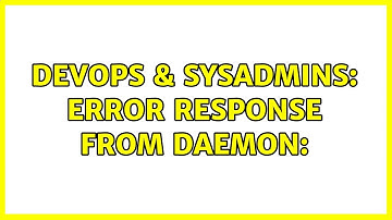 DevOps & SysAdmins: Error response from daemon: {"message":"No such container: kubelet"}