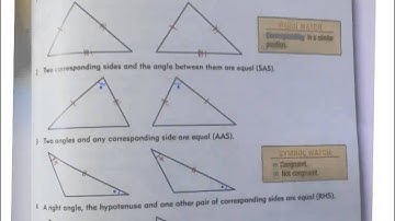 Congruent Triangles introduction