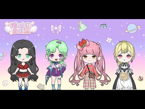 Vlinder Doll 2: dress up games