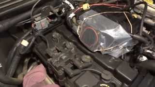 Jeep Wrangler Spark Plug Change  four cylinder 2005 - YouTube