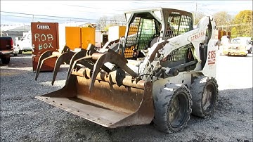 Bobcat Skid Steer Brush Grapple Attachment
