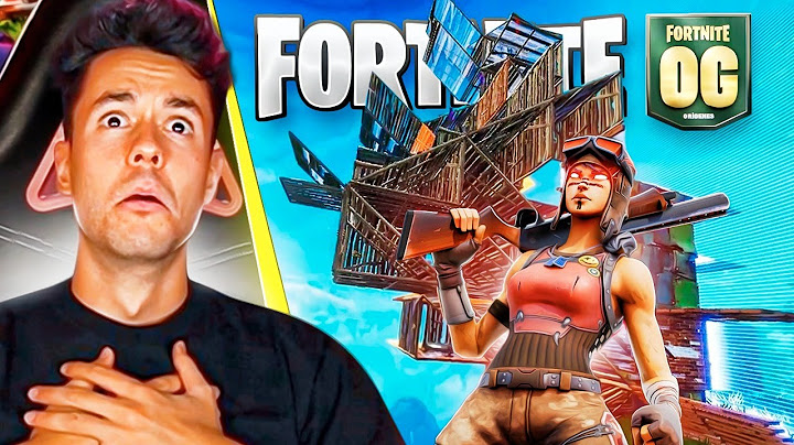 EL NIVEL DE FORTNITE OG ES UNA LOCURA - TheGrefg