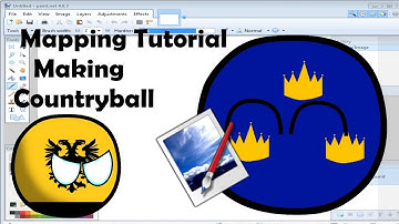 Mapping tutorial:1 Making Good looking CountryBall in Paint.net