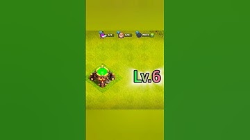 || Dark spell factory lv.1 to max || clash of clan || #shorts #clashofclans