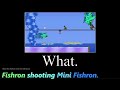 Meet terraria and the fishron variant  mini baron fishron  dread fishron