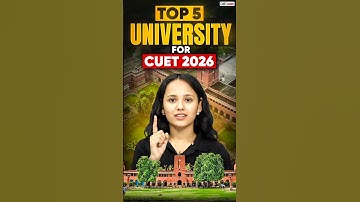 Top 5 University for CUET UG 2026 #shortsfeed #shorts