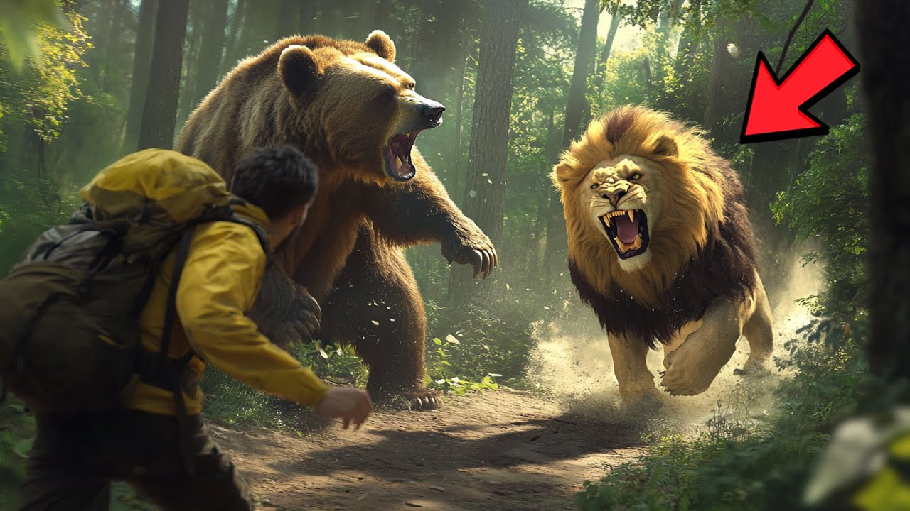 Bear Rescues California Man from Mountain Lion – The Aftermath Will Shock You!