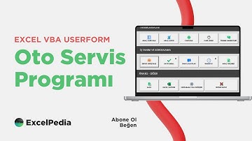VBA Userform - Oto Servis Programı Tanıtımı