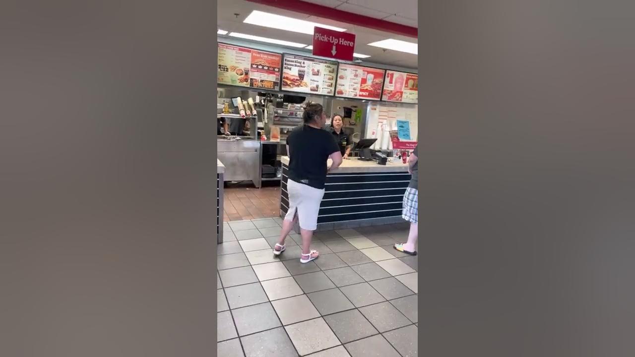 Burger King freak out - YouTube