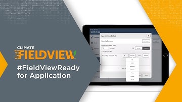 Application shed - setting up applications for the year in FieldView Cab app - #FieldViewReady
